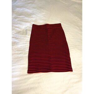 Madewell stripped skirt size XXS